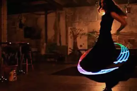 espectaculo hula hoop barcelona