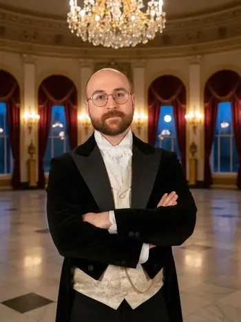 Ejemplo del estilo Aristócrata victoriano del fotomatón con inteligencia artificial