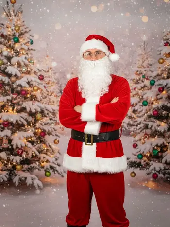 Ejemplo del estilo Papá Noel del fotomatón con inteligencia artificial