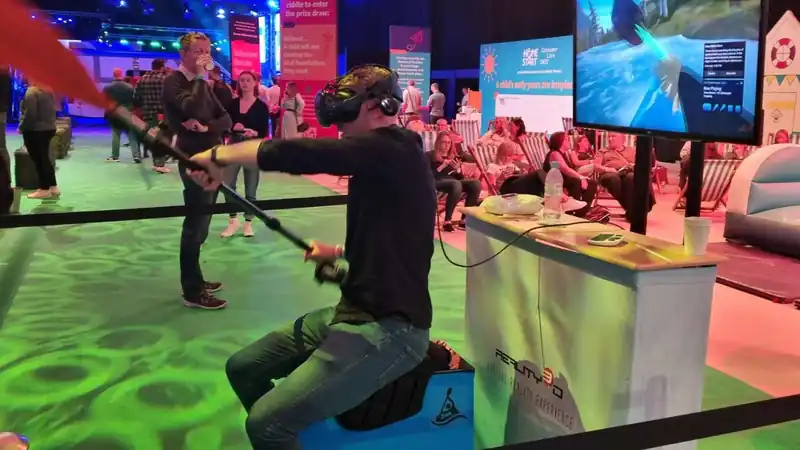 Virtual reality for events