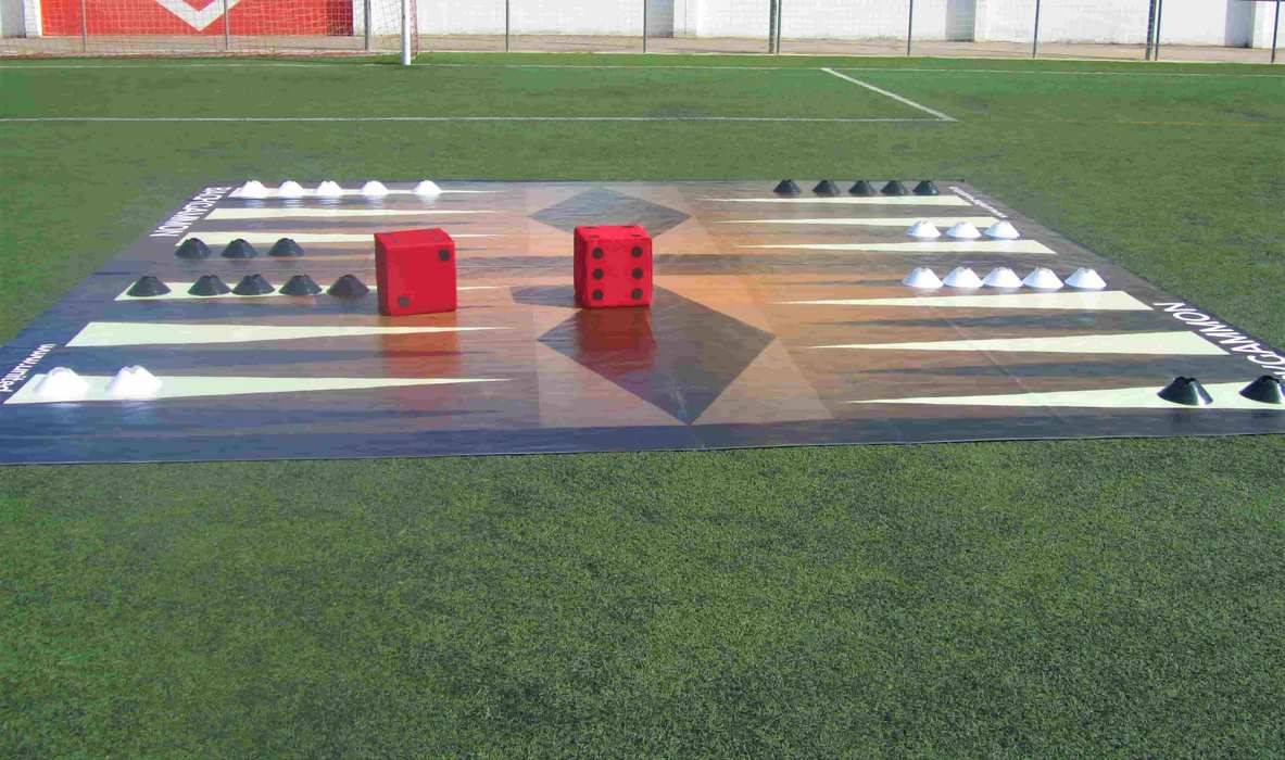 Backgammon Gigante para Eventos