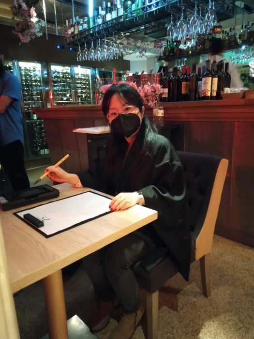 artista shodo para eventos