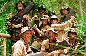 Animaciones eventos láser tag