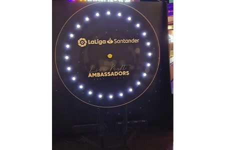 ruleta pulsador sincronizacion luces en barcelona