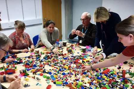 actividad team building lego 