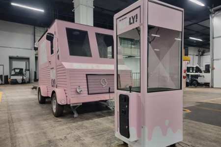 Alquiler maquina de gancho