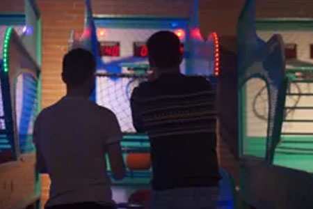 Arcade basket dos jugadores 