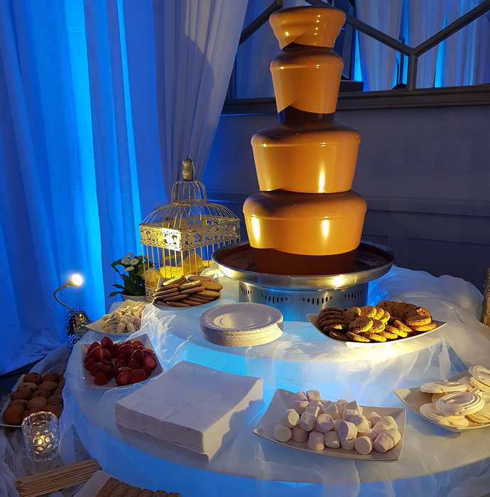 Fuente de chocolate para eventos 