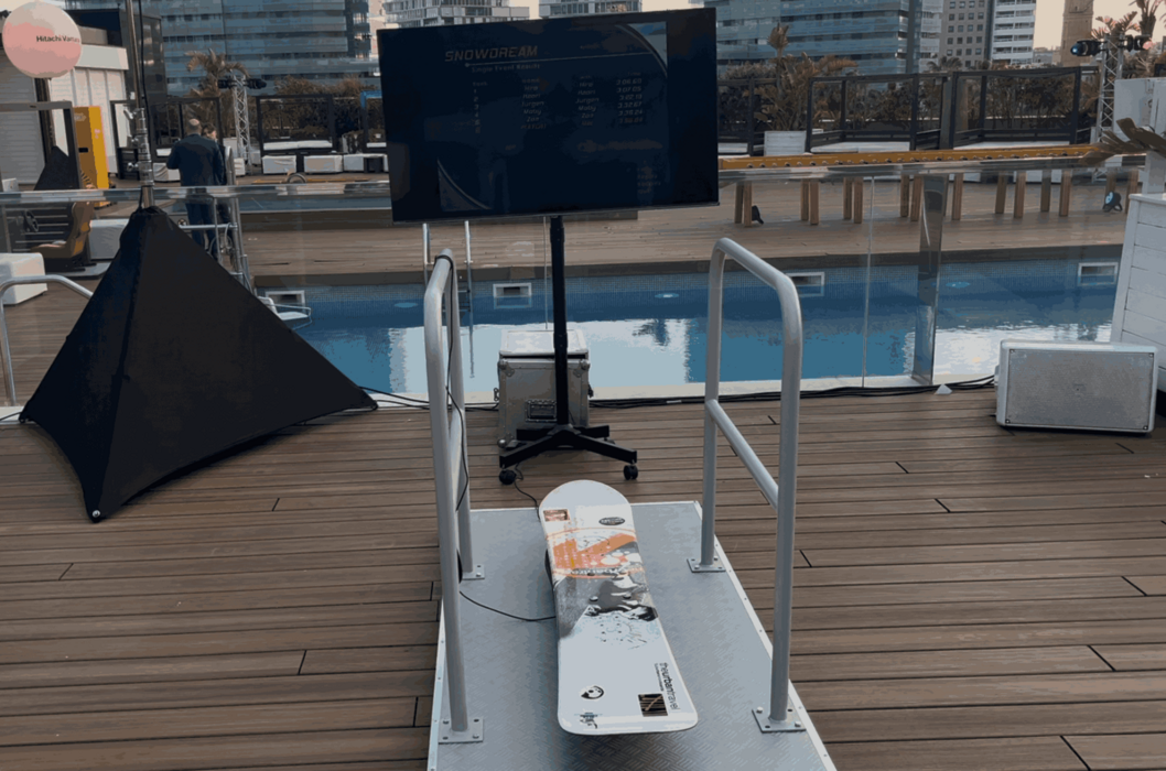 snowboard para eventos