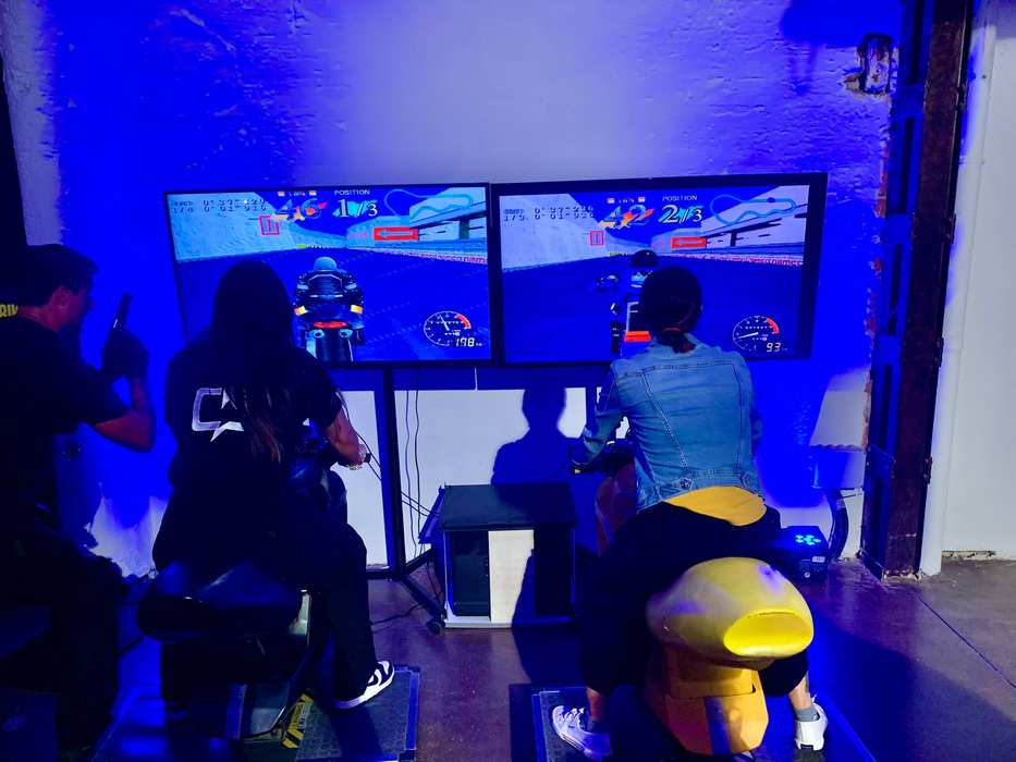 Alquiler simulador de moto gp