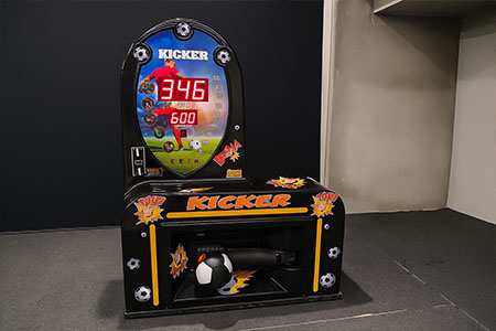 maquina de futbol kicker para eventos 