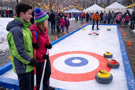 Pista curling 