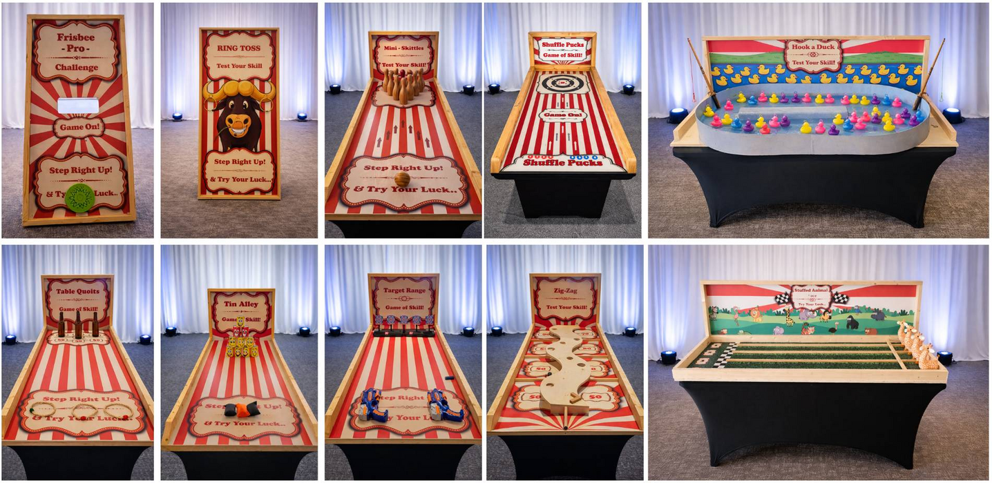 minijuegos de feria para eventos