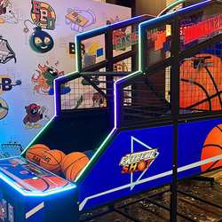 Arcade de baloncesto en Barcelona