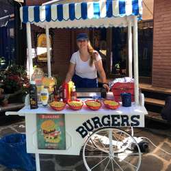 Rentar carrito de hamburguesas para bodas