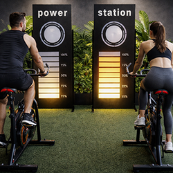 bici led para promociones