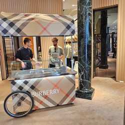carrito de helados artesanales para eventos