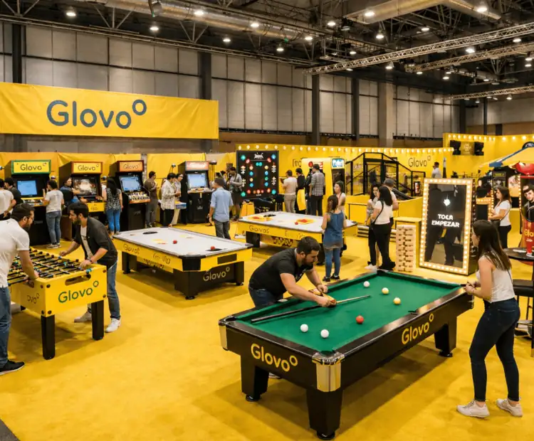 evento corporativo para glovo
