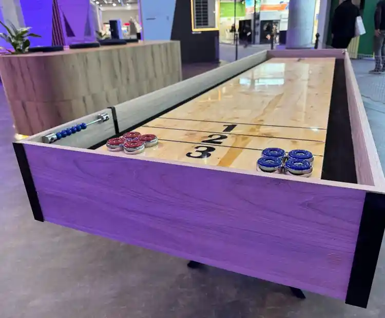 Taula de Shuffleboard para eventos