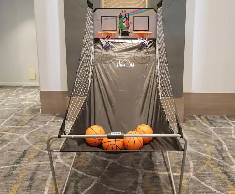 Canasta Doble de Baloncesto para eventos