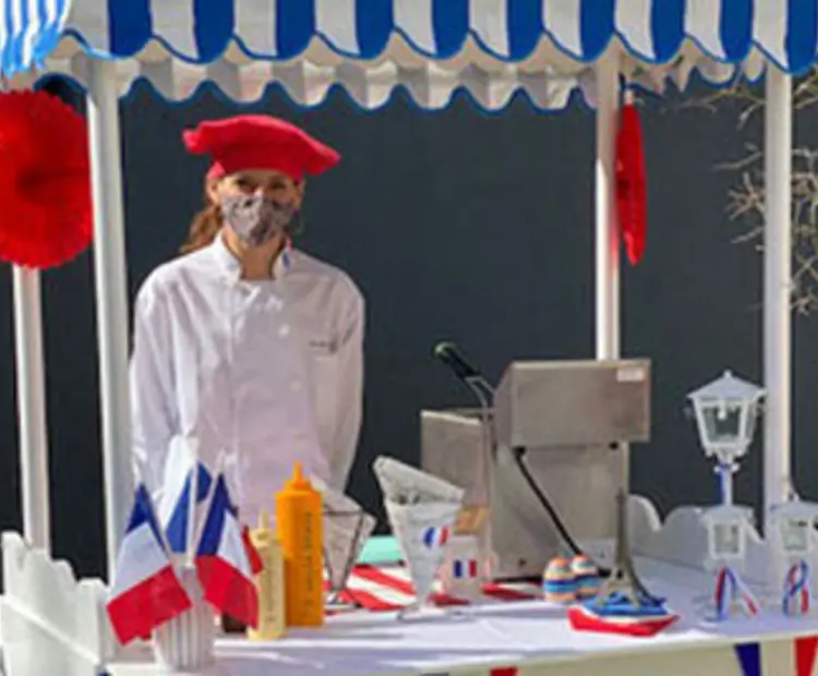 Carrito de Patatas Fritas para eventos