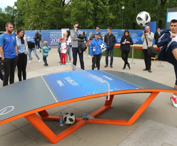 Mesa Teqball para eventos