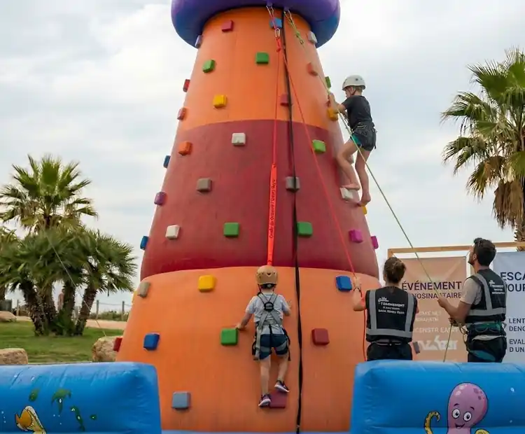 Rocódromo Hinchable para eventos