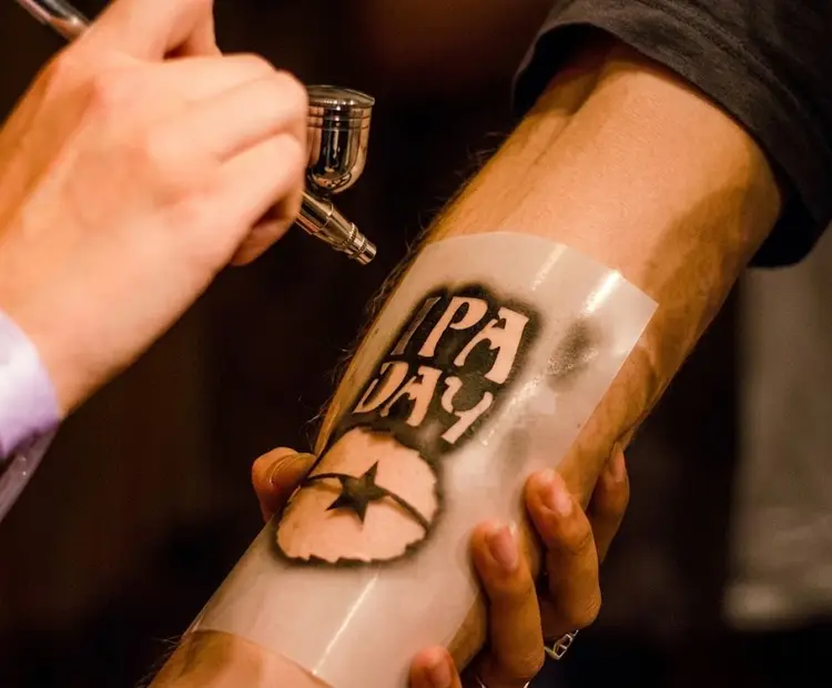 Tatuajes con Aerógrafo para eventos