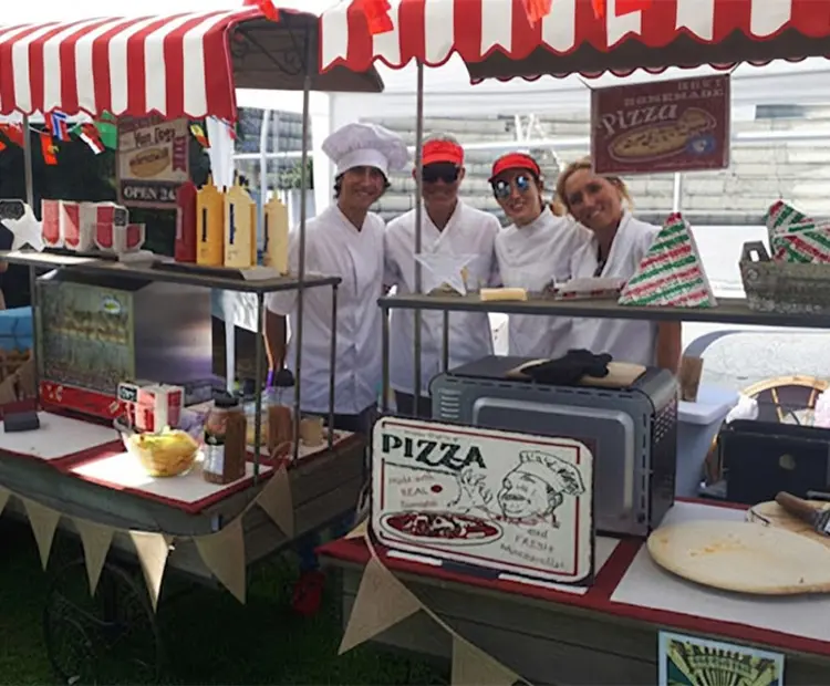 Pizza Cart para eventos