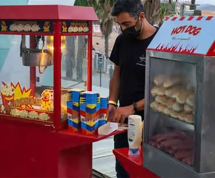 Carro de Hot Dogs para eventos