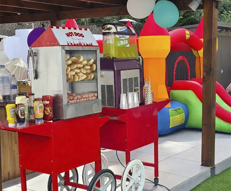 Carrito de Hot Dog (Perritos Calientes) para eventos