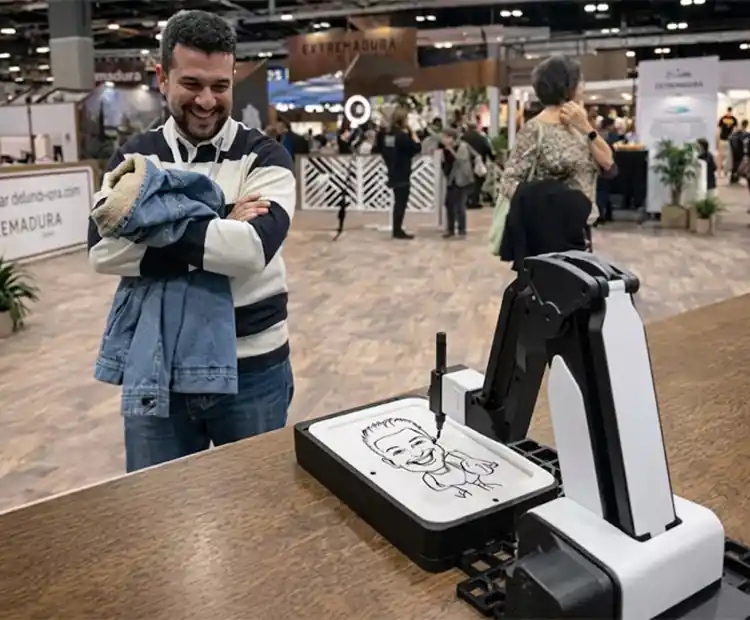 Fotomatón Brazo Robot para eventos