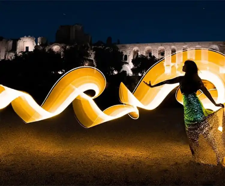 Light Painting para eventos