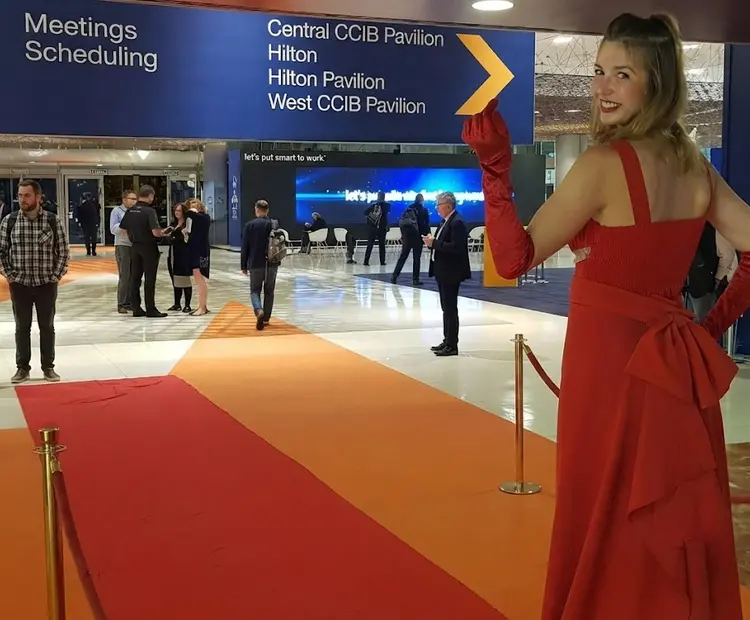 Living Red Carpet para eventos