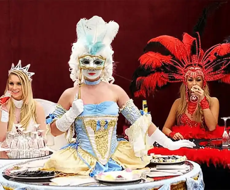 Mesas Humanas para eventos