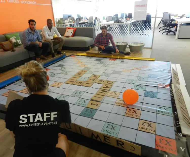 Giant Scrabble para eventos