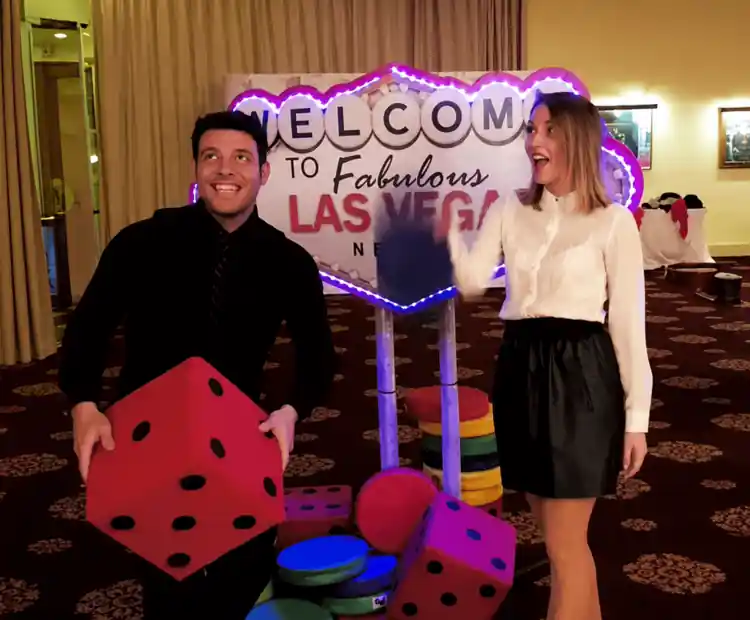 Evento temático Welcome to the Fabulous Las Vegas
