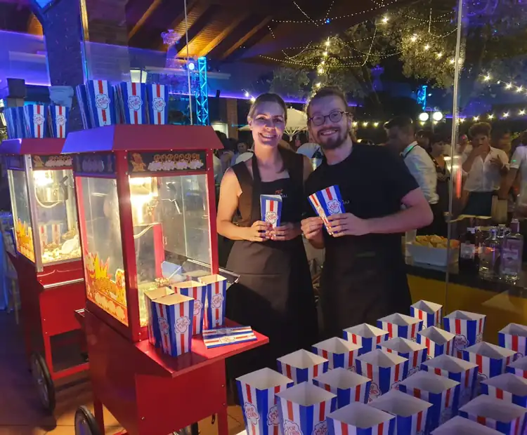 Carrito de Palomitas para eventos