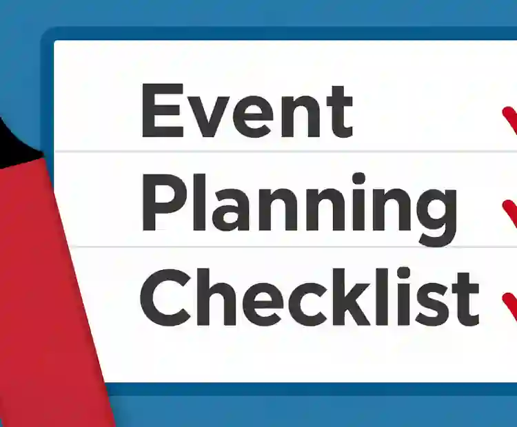 Por qué se necesita un check-list de planificación de eventos ?