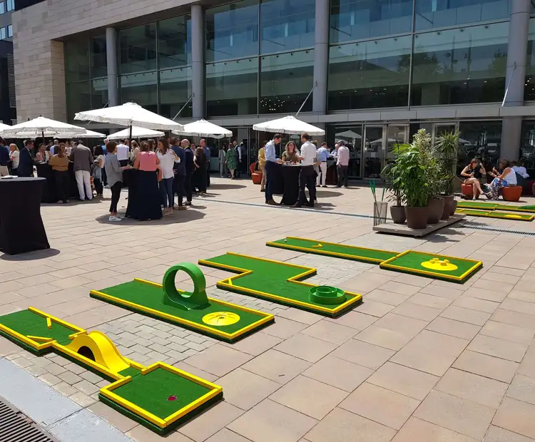 Minigolf para eventos