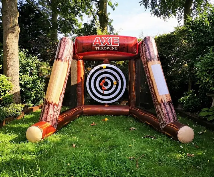 Tiro de Hacha Hinchable (Axe Throwing) para eventos