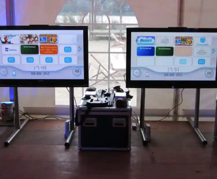Nintendo Wii U para eventos: diversión retro en última generación