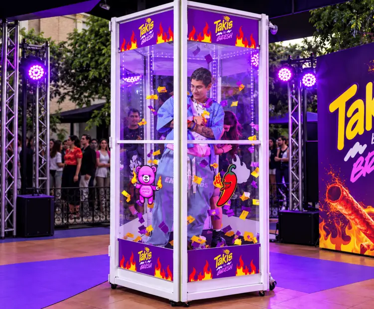 Cabina de Viento para eventos