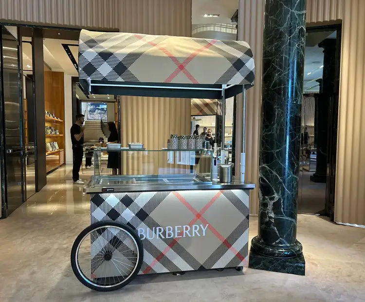 Carrito de Helados Artesanales para eventos
