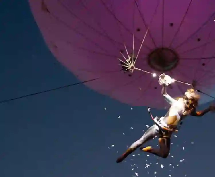 Heliosfera Acrobática para eventos