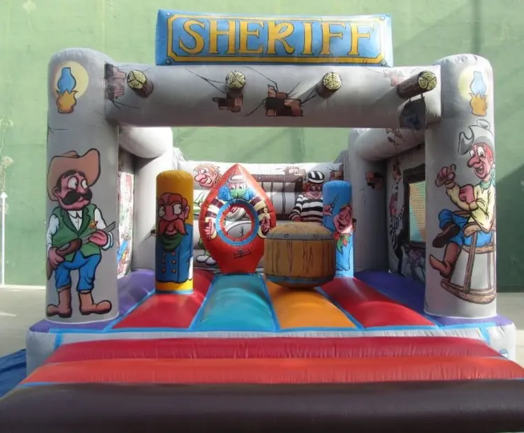 Hinchable Sheriff para eventos