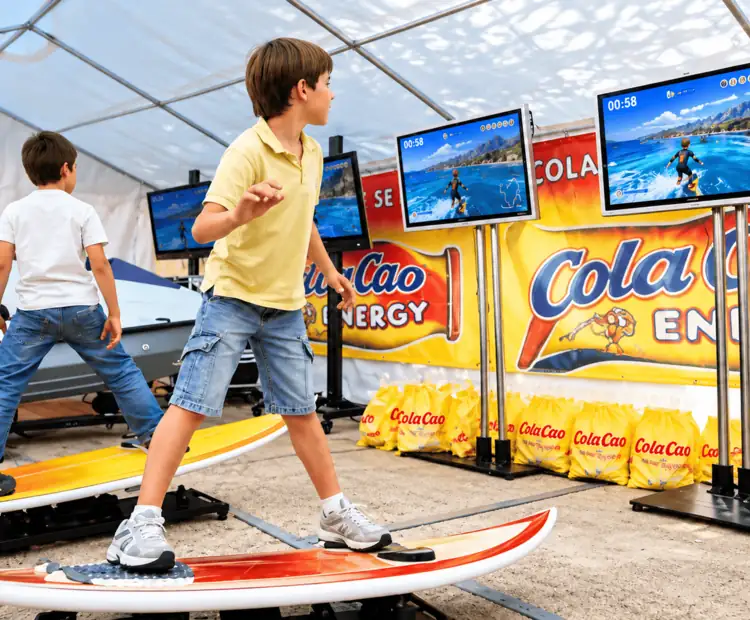 Simulador de Surf para eventos