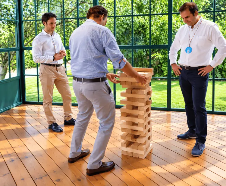 Giant Jenga para eventos