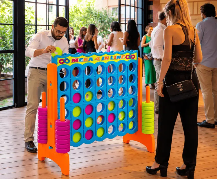 Conecta 4 Gigante para eventos