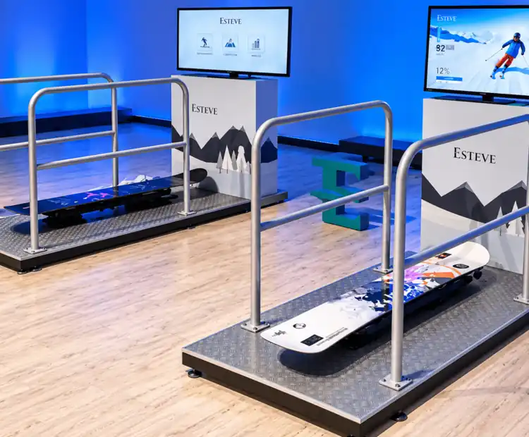 Simulador de Snowboard para eventos